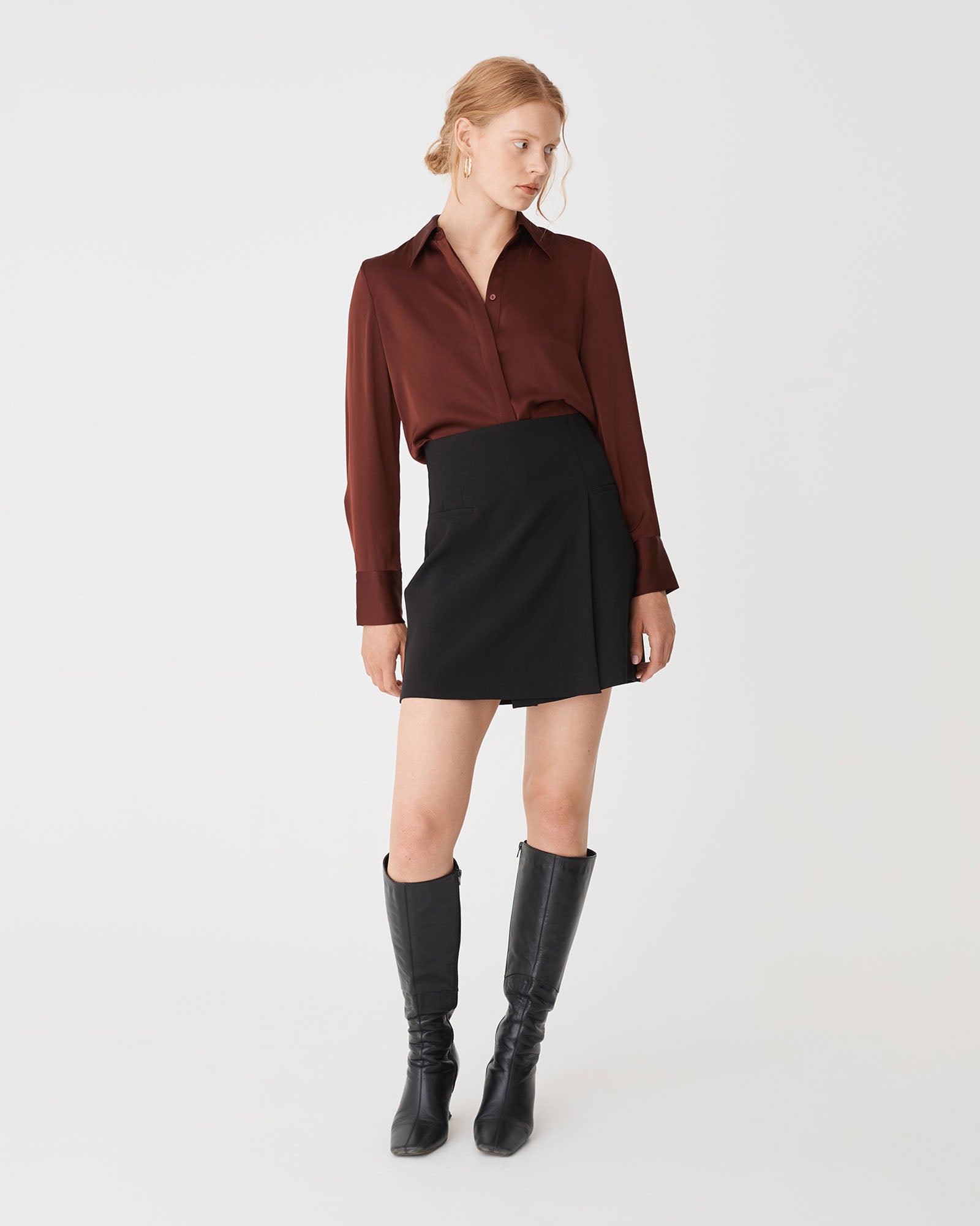 Mae Satin Shirt