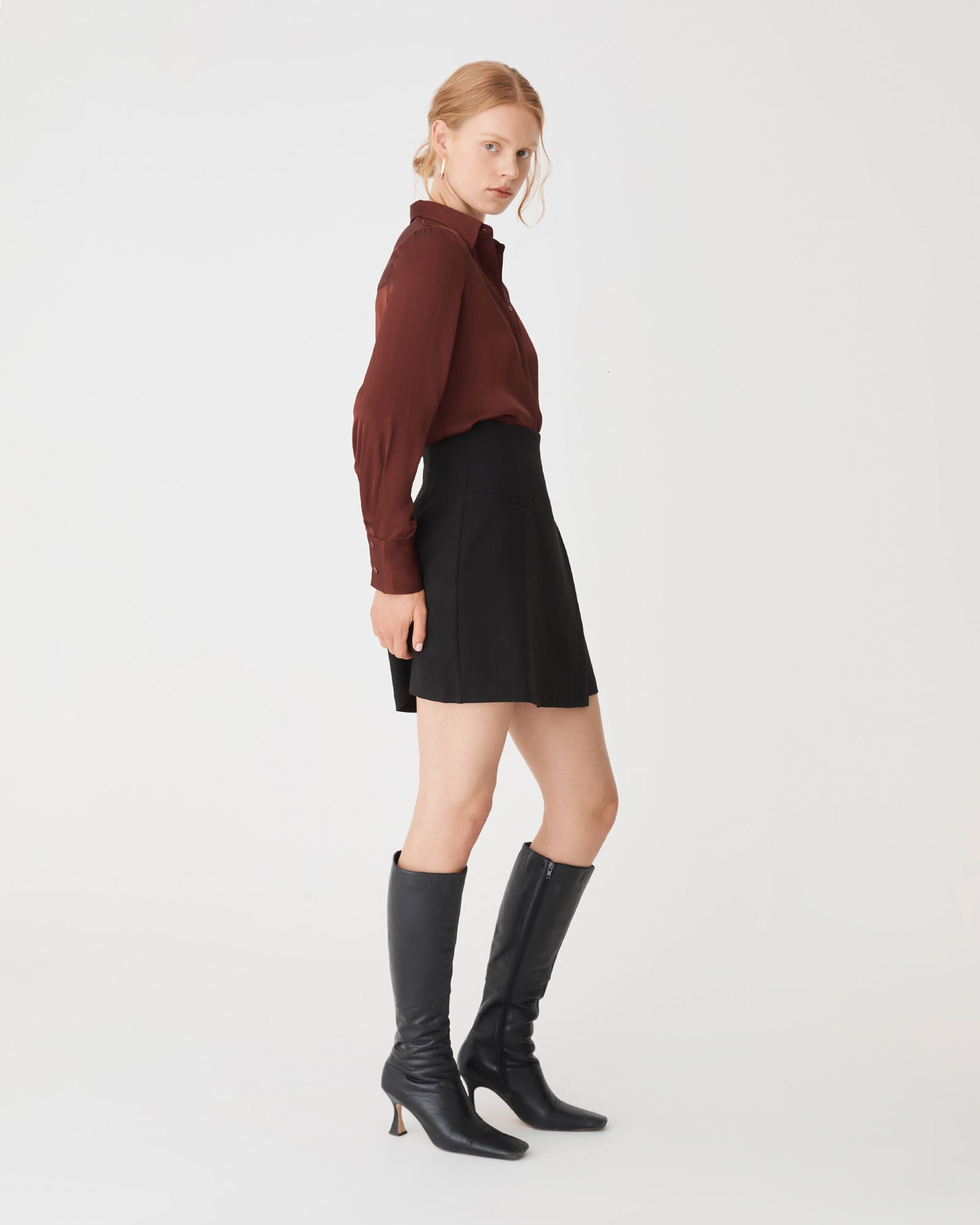 Mae Satin Shirt