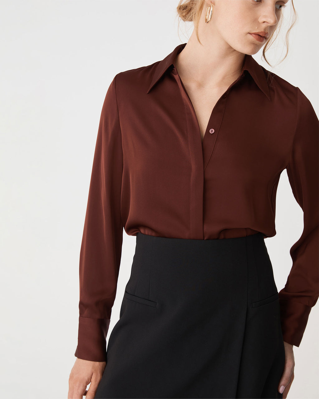 Mae Satin Shirt