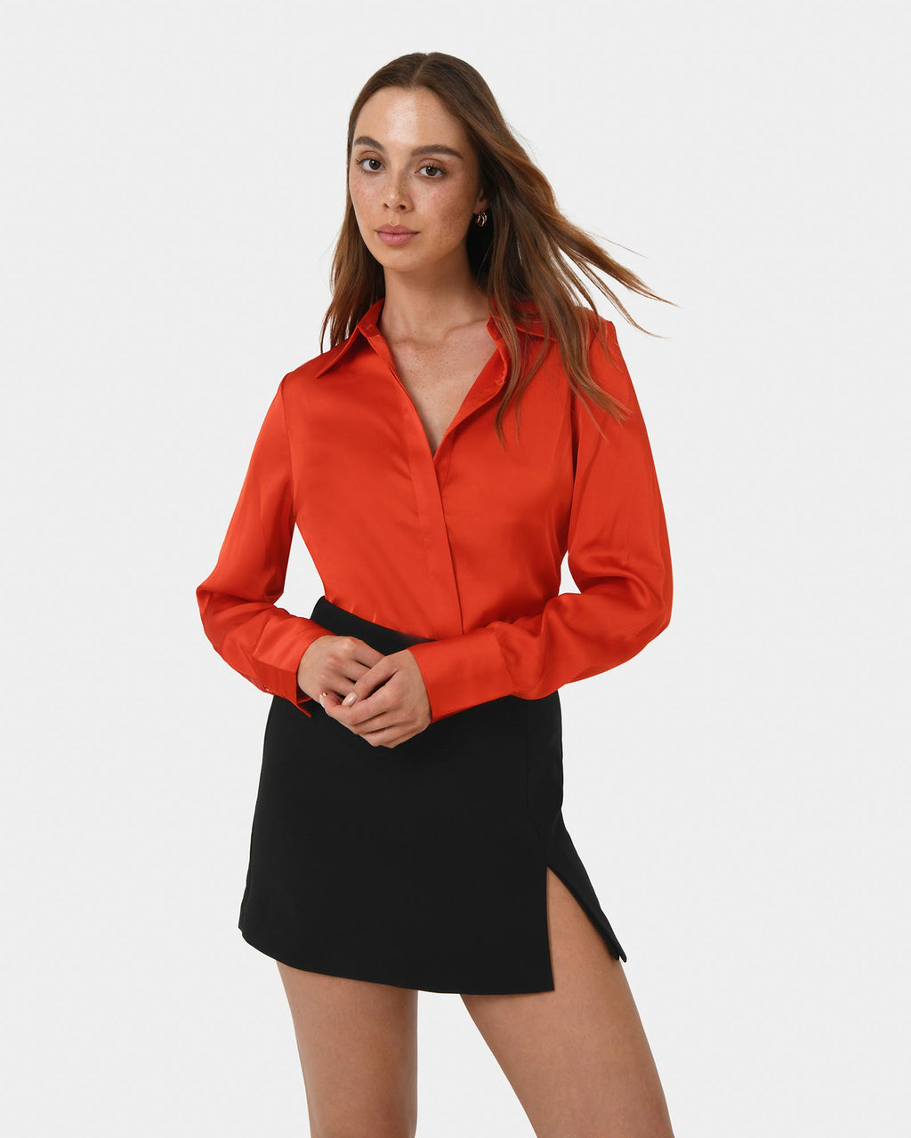 Mae Satin Shirt
