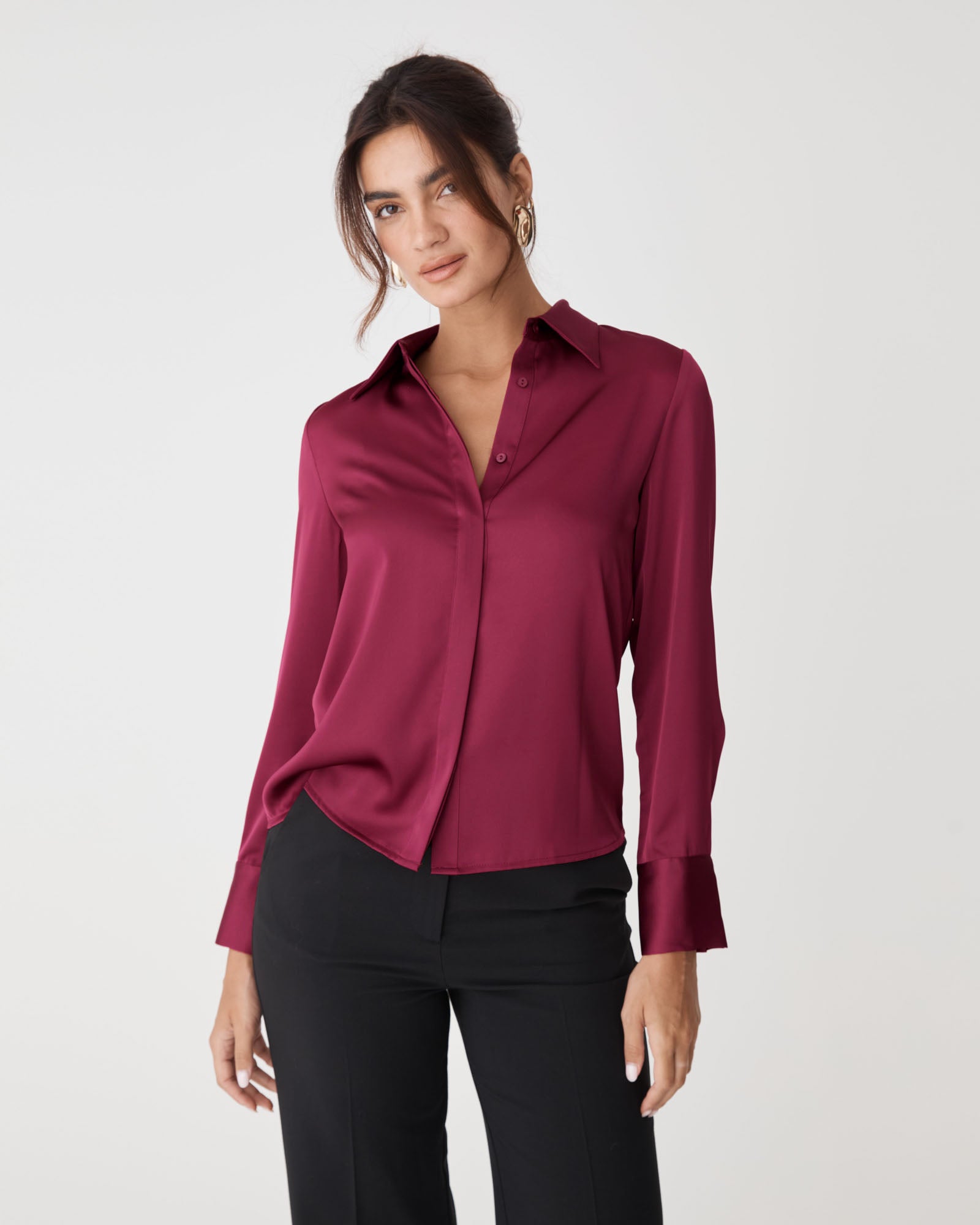 Mae Satin Shirt