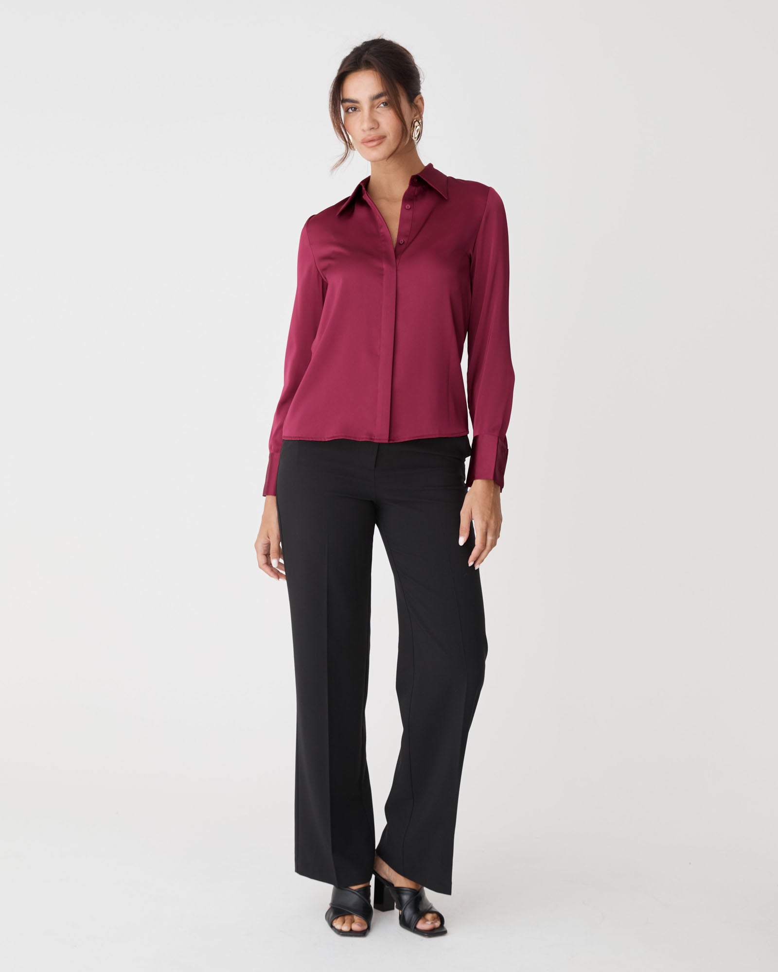 Mae Satin Shirt