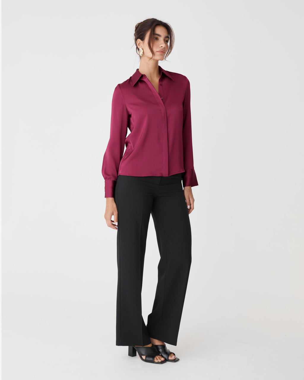 Mae Satin Shirt
