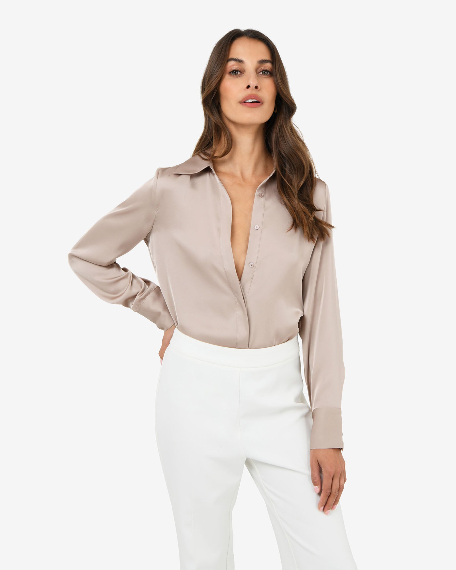 Mae Satin Shirt