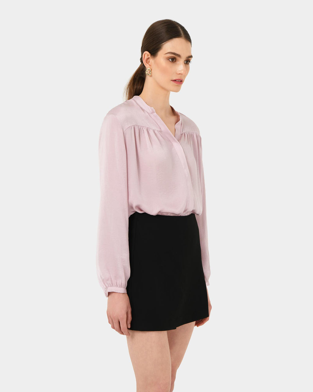Claire V-neck Blouse