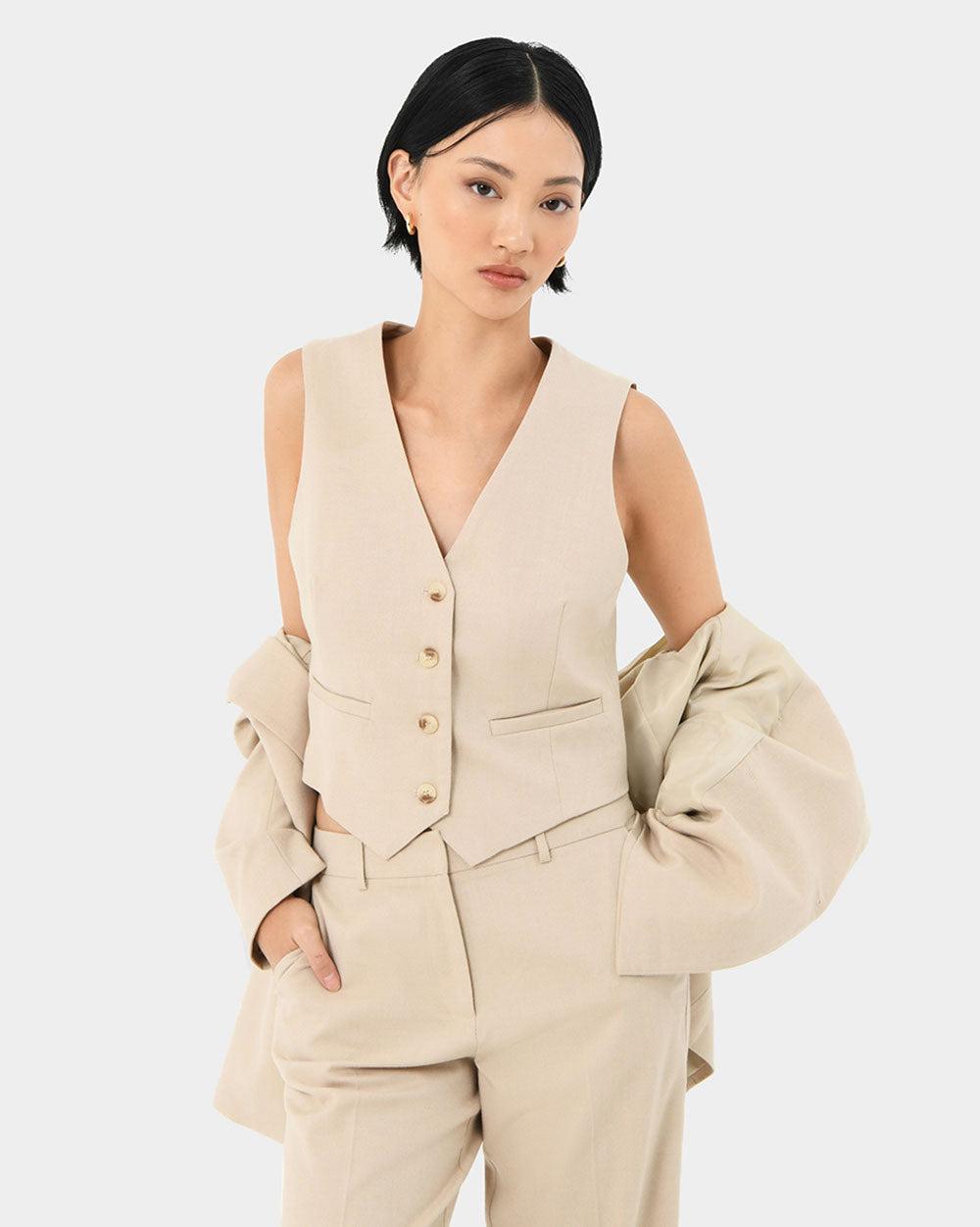 Mariel Tailored Vest
