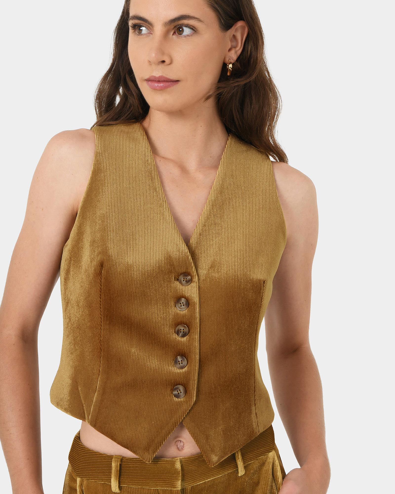 Rowan Corduroy Vest
