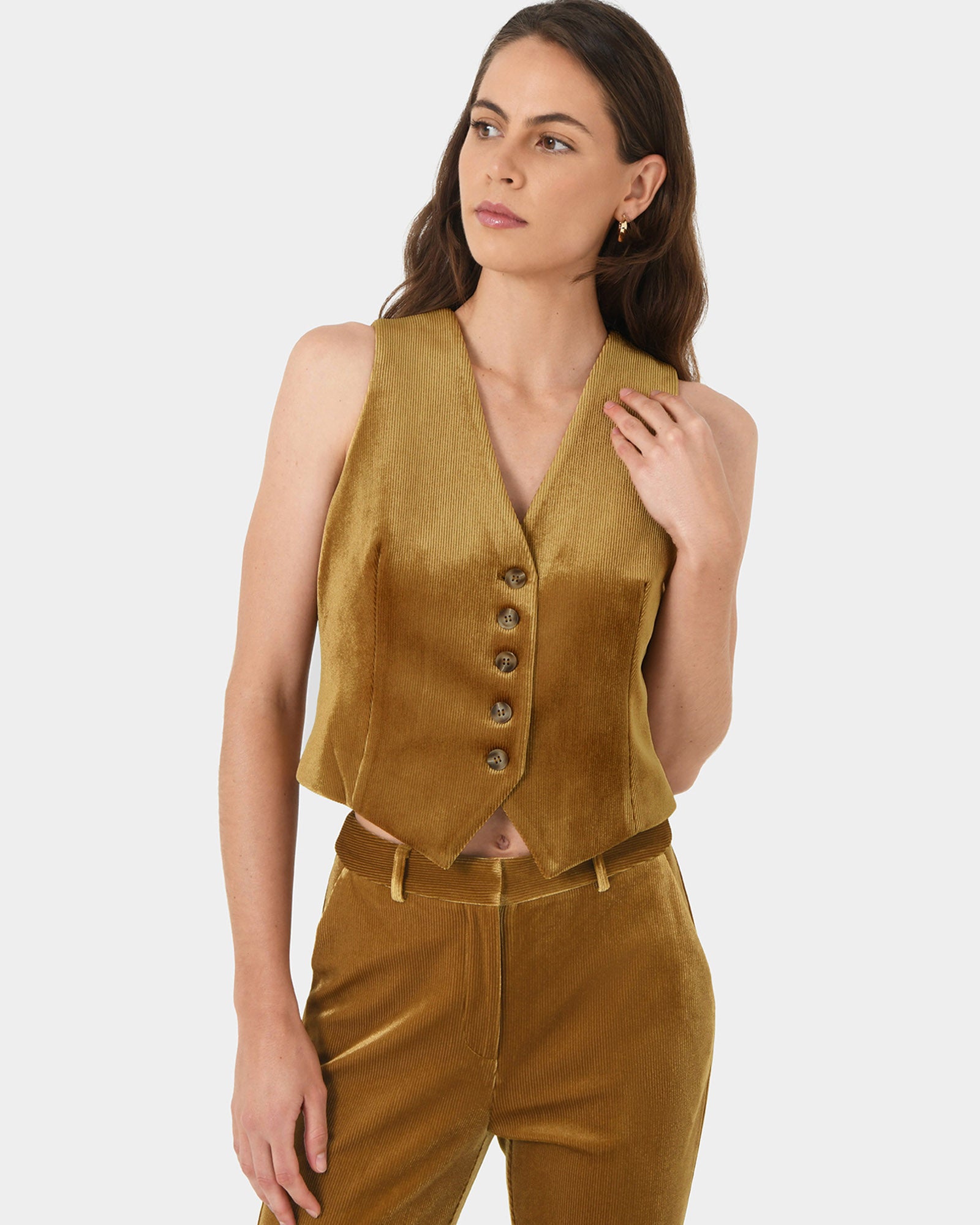 Rowan Corduroy Vest