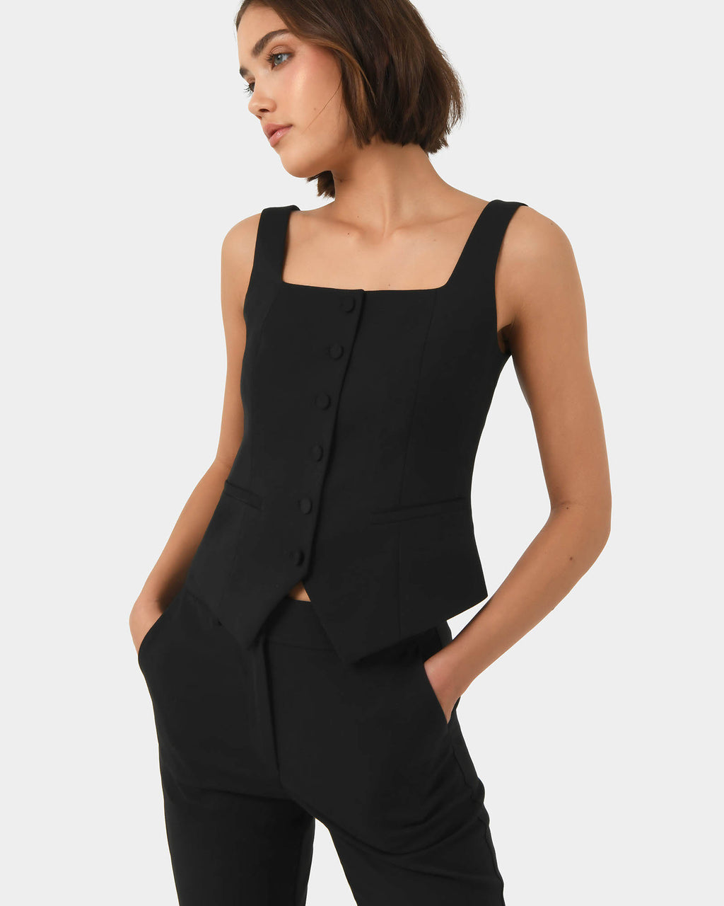 Chloe Square Neck Vest