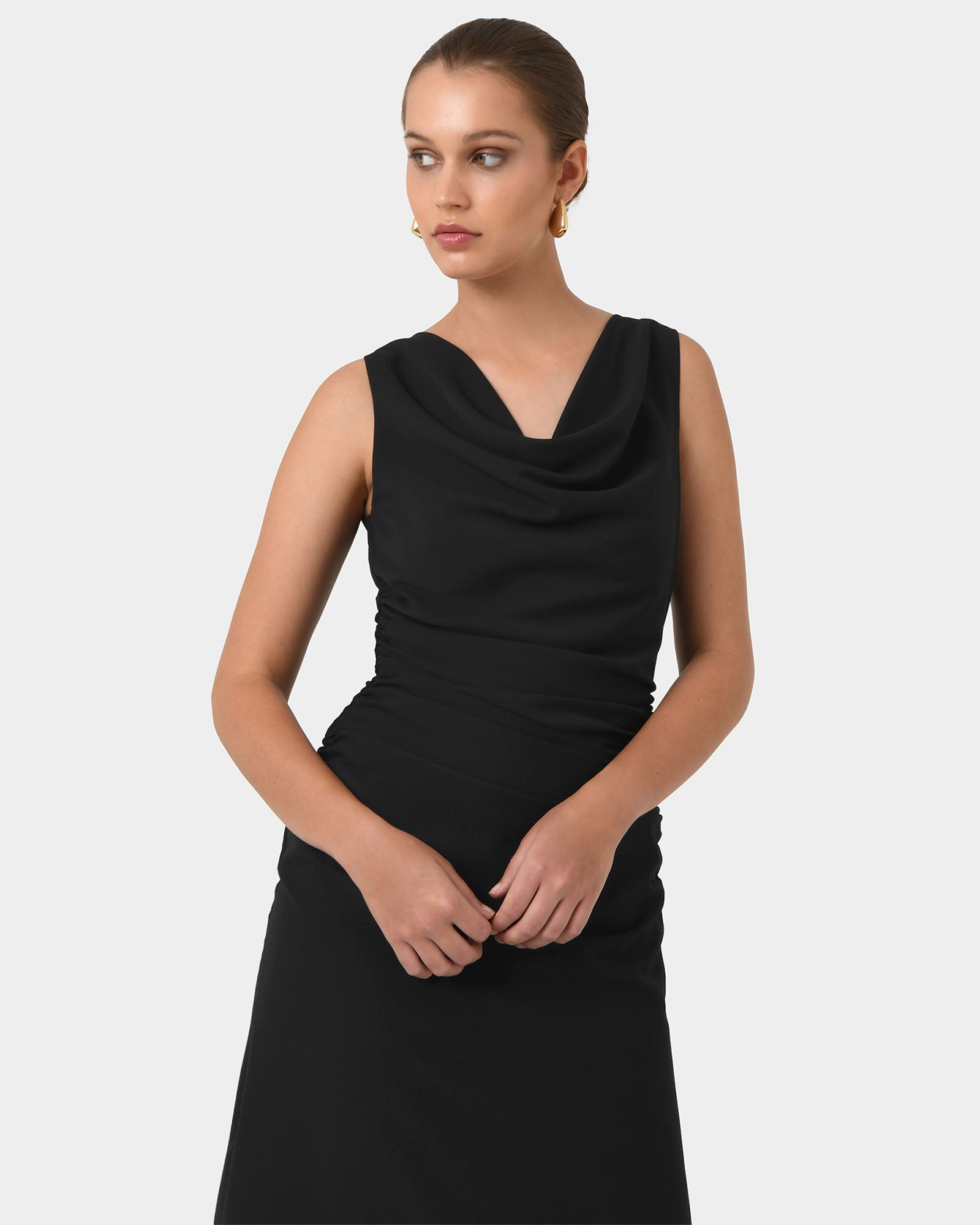 Serena Cowl Neck Dress