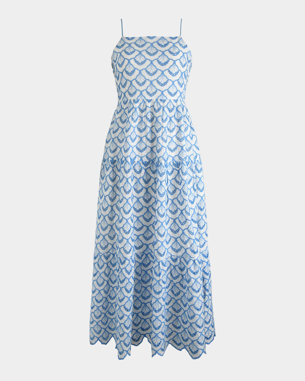 Kela Embroidery Maxi Dress