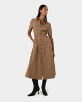 Amera Belted Utility Dress