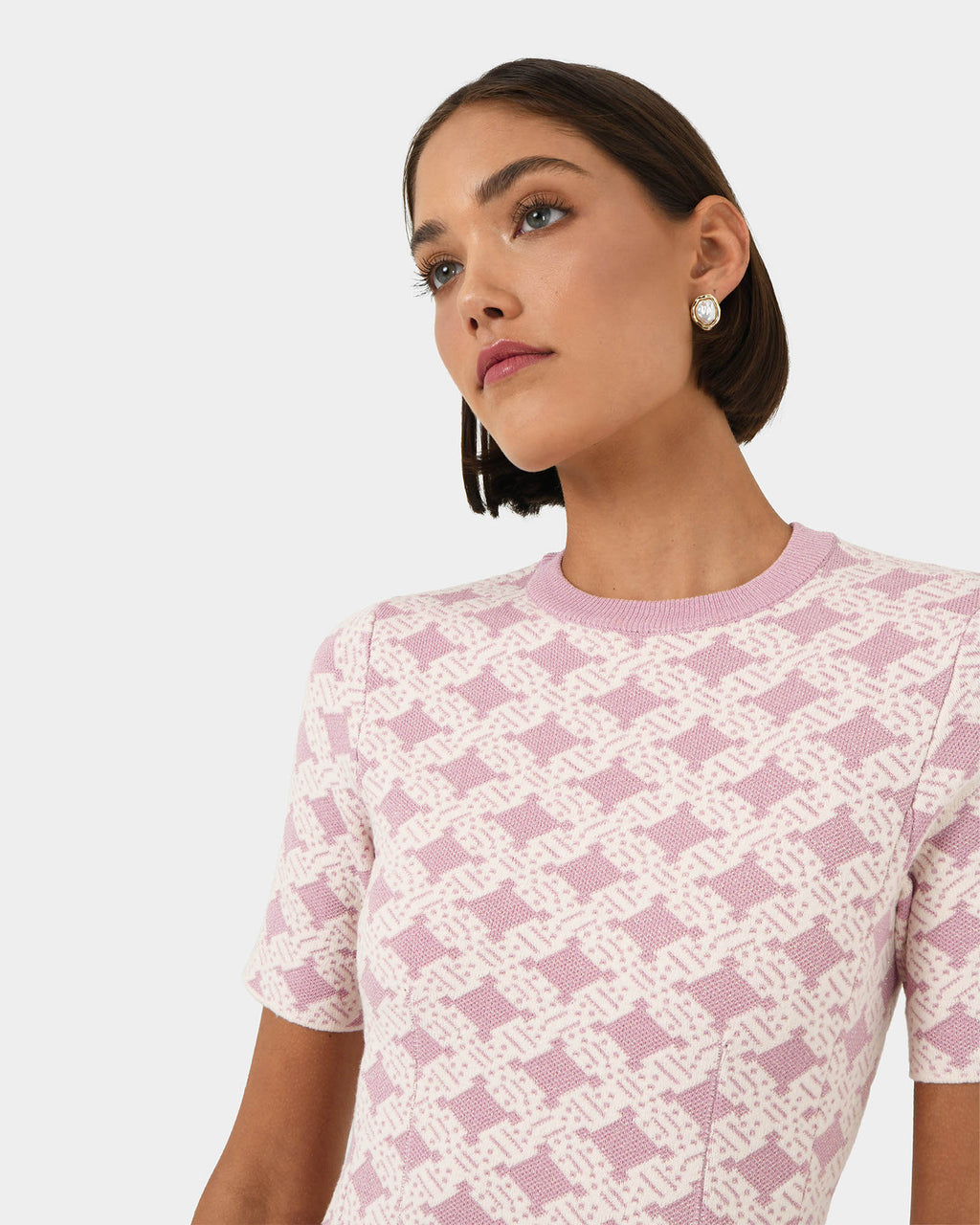 Thea Jacquard Knit Dress