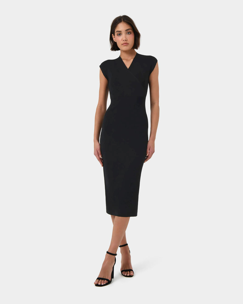 Ani Cross Over Knit Dress