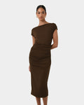Mia Ruched Jersey Dress