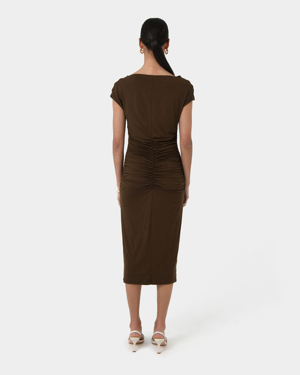 Mia Ruched Jersey Dress