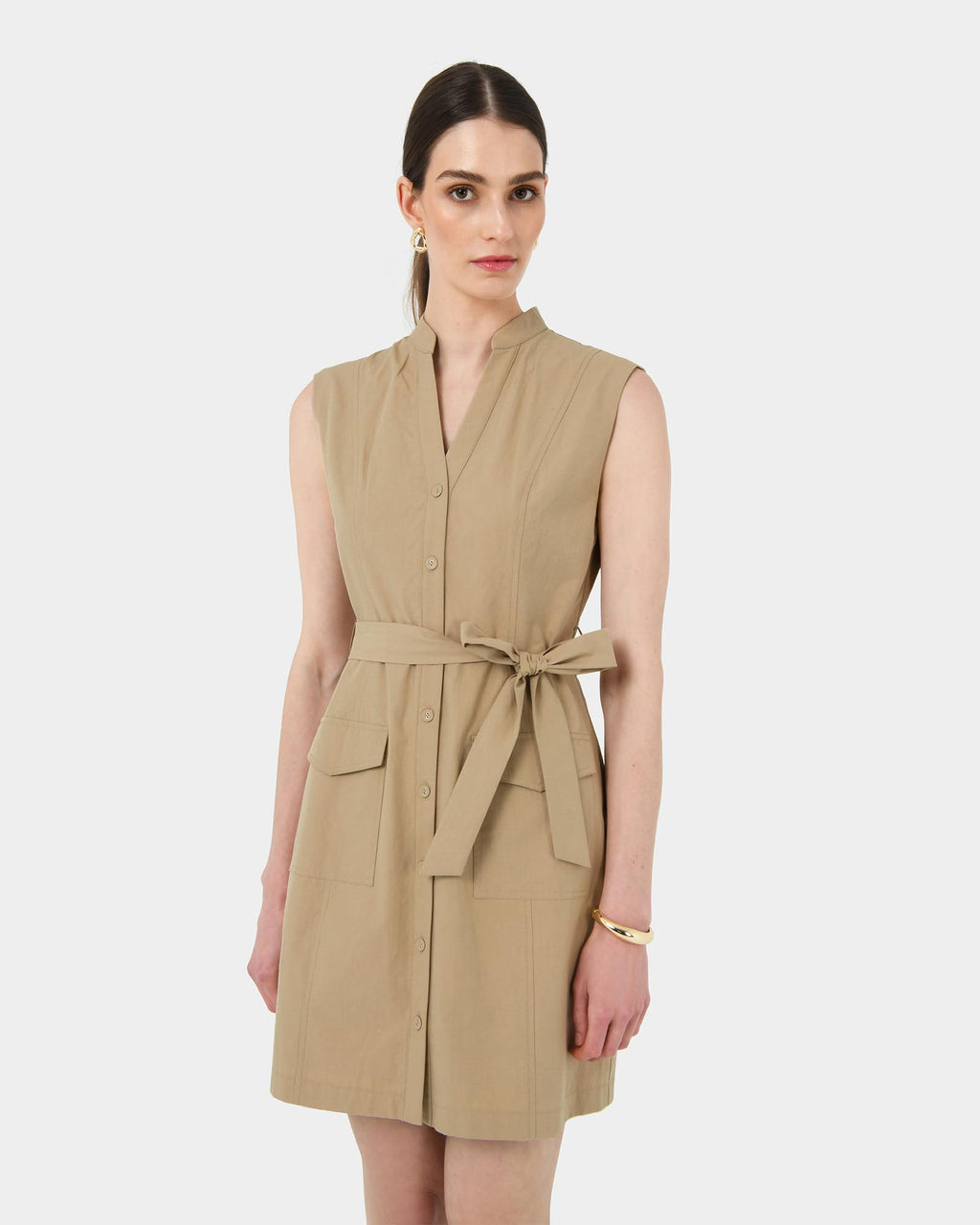 Kiran Utility Tie Dress