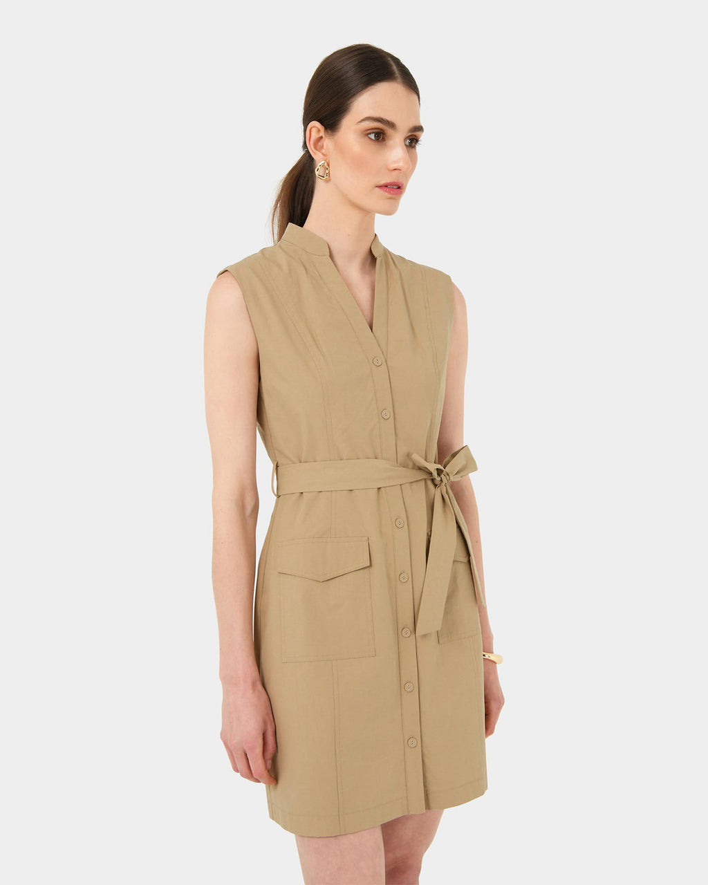 Kiran Utility Tie Dress