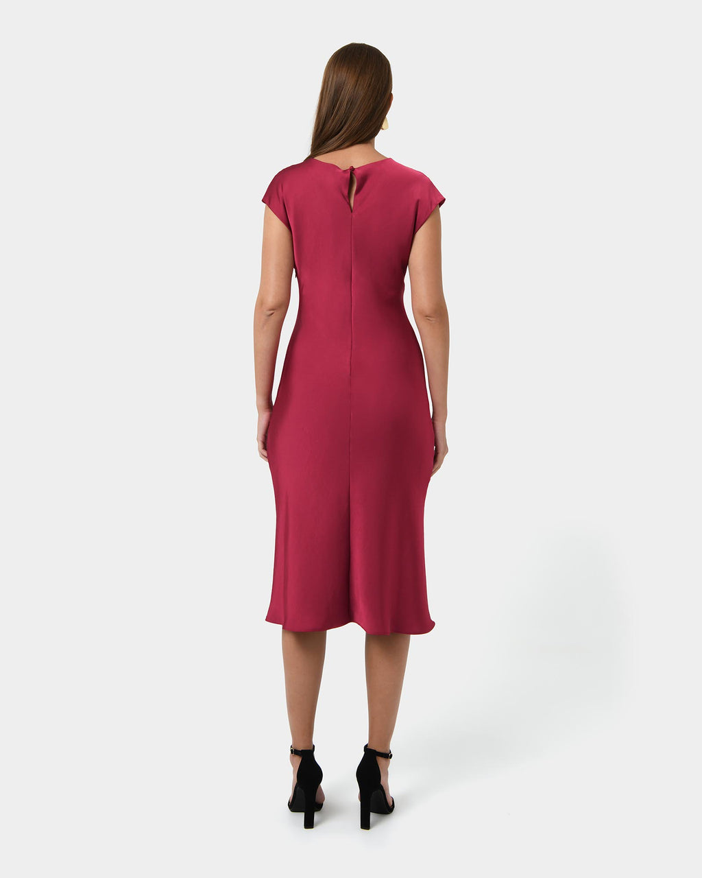 Dulce Satin Midi Dress