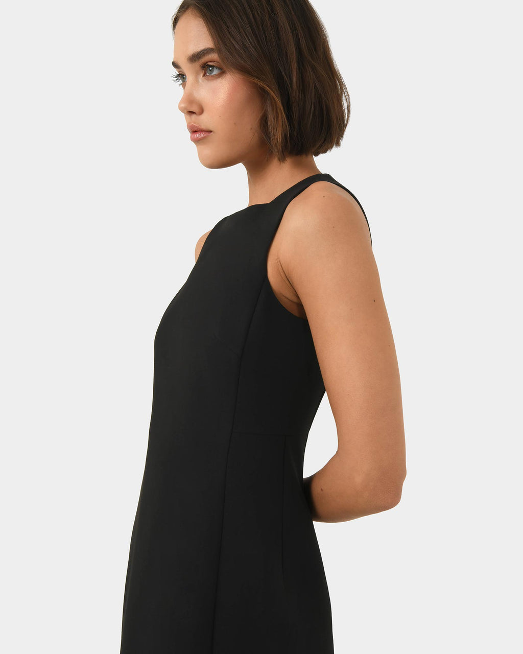Ava Square Neck Panel Dress