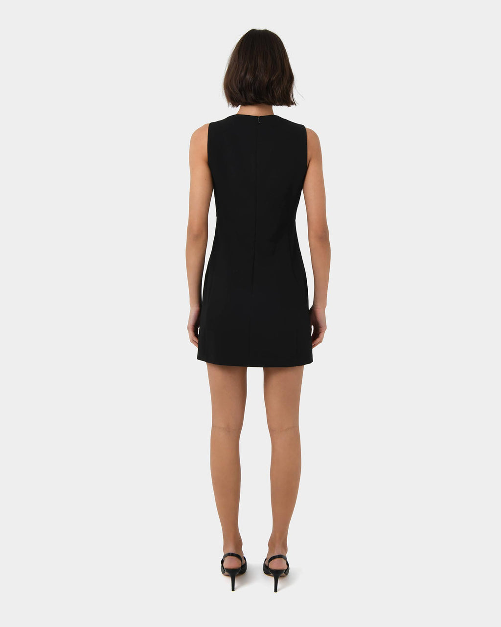Ava Square Neck Panel Dress