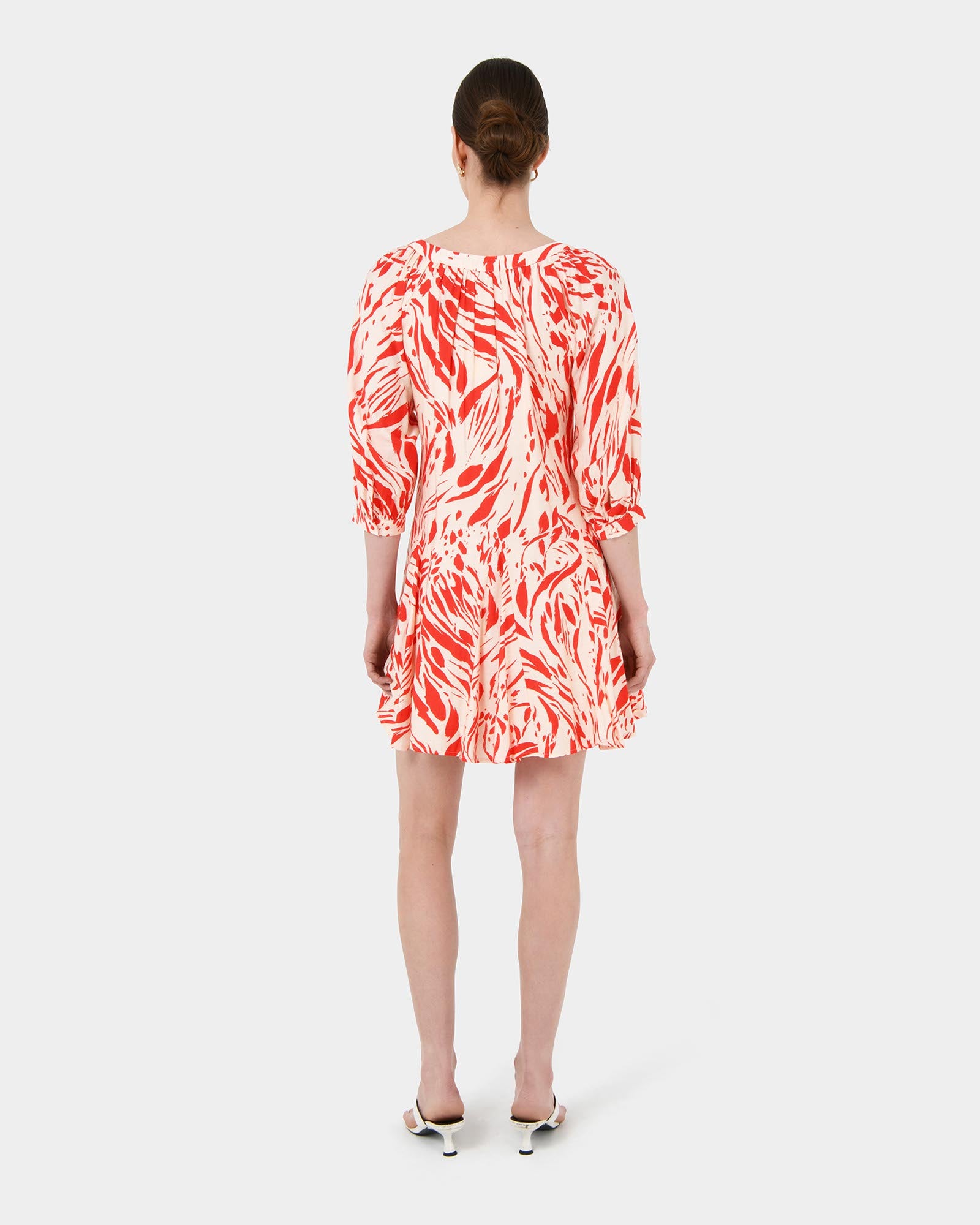 Vienna V-Neck Tie Dress