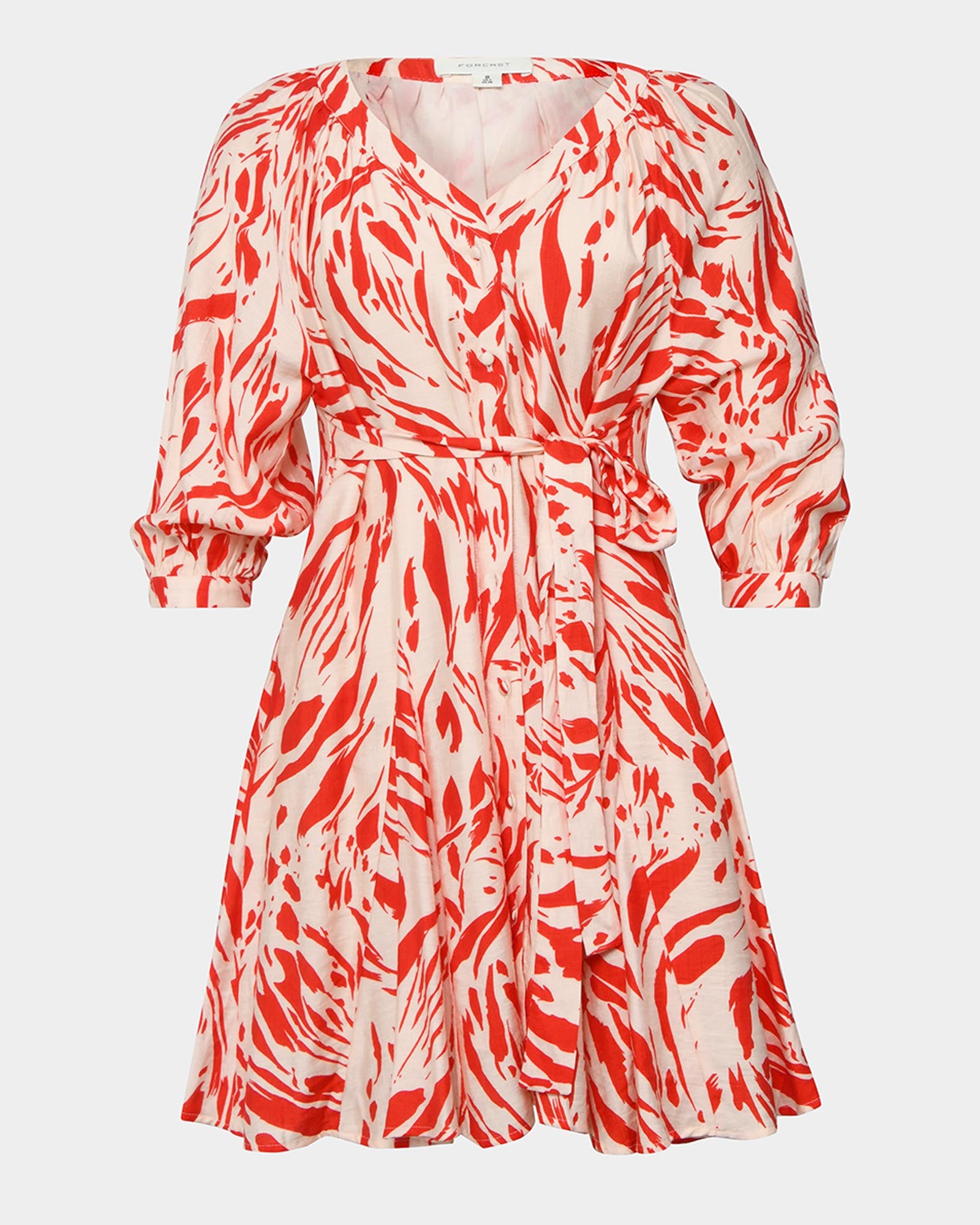 Vienna V-Neck Tie Dress