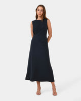 Demi Ruched Midi Dress