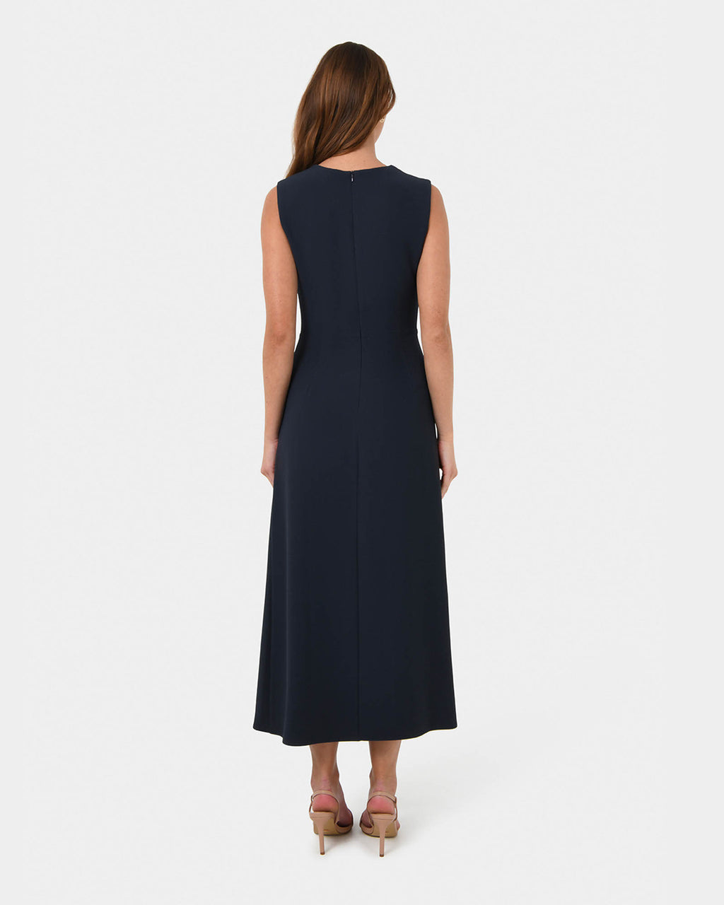 Demi Ruched Midi Dress