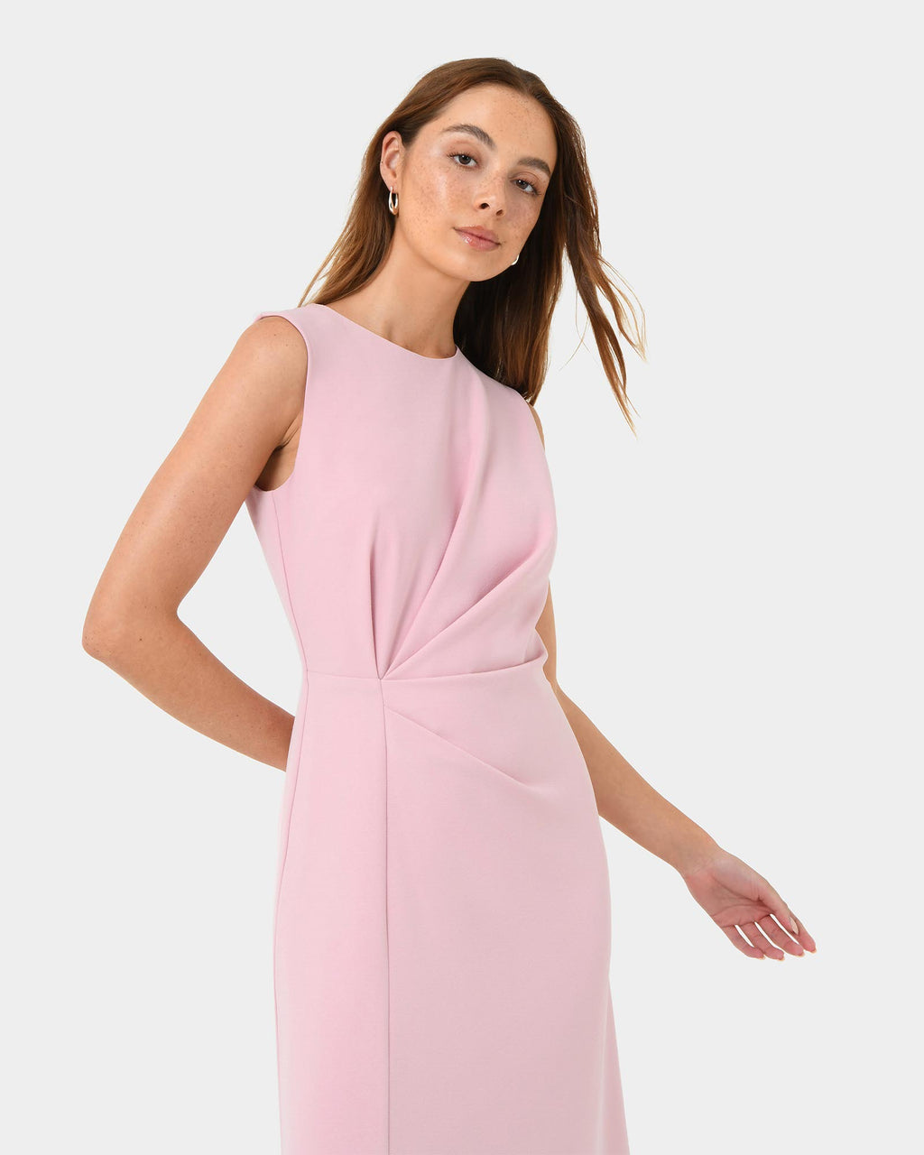Demi Ruched Midi Dress