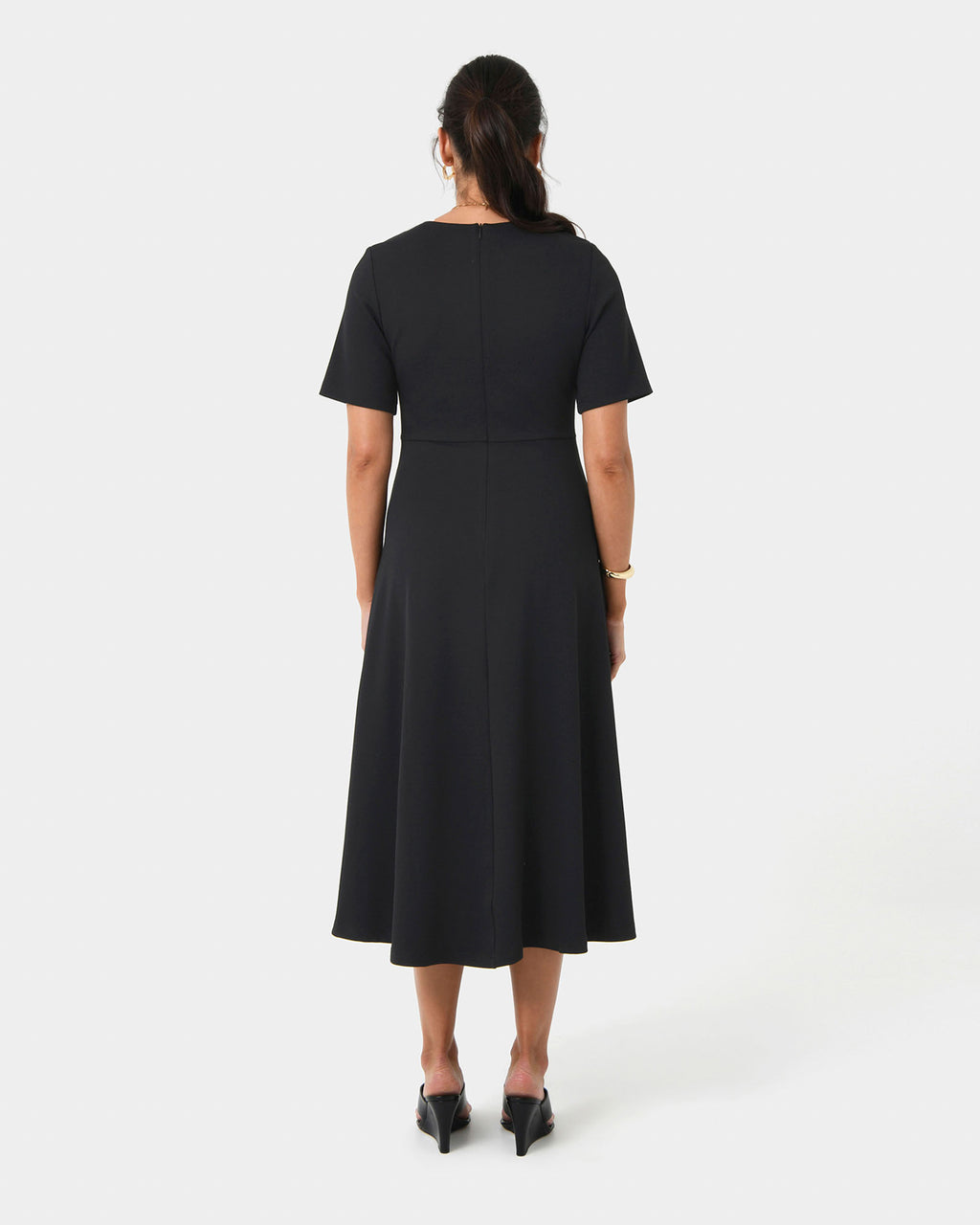 Leah A-Line Midi Dress