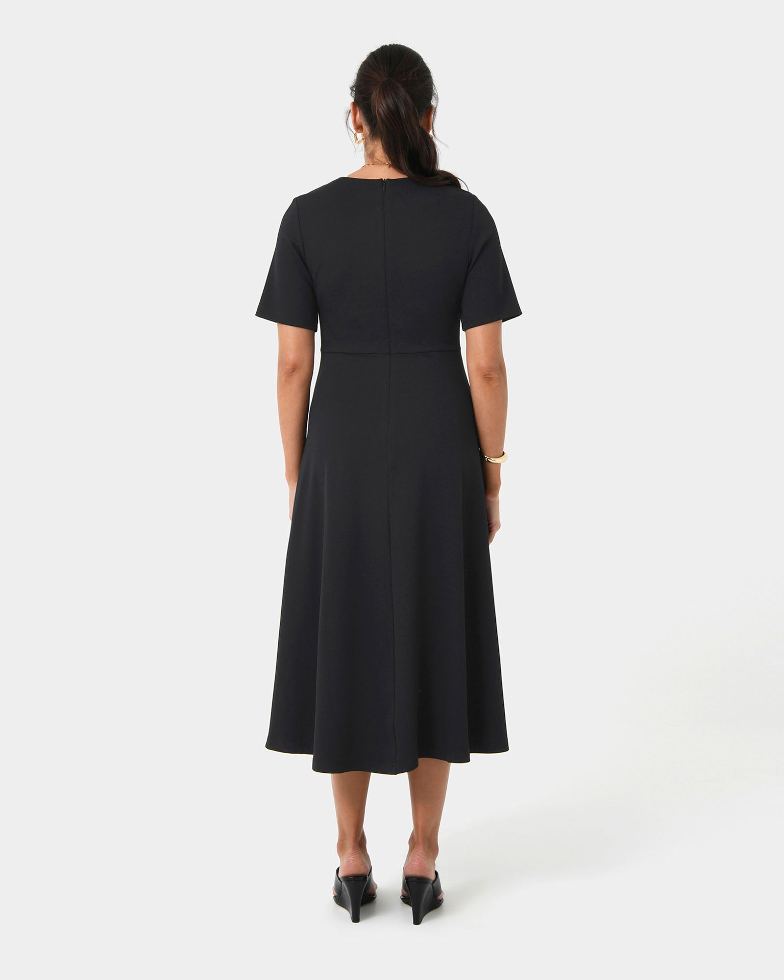Leah A-Line Midi Dress