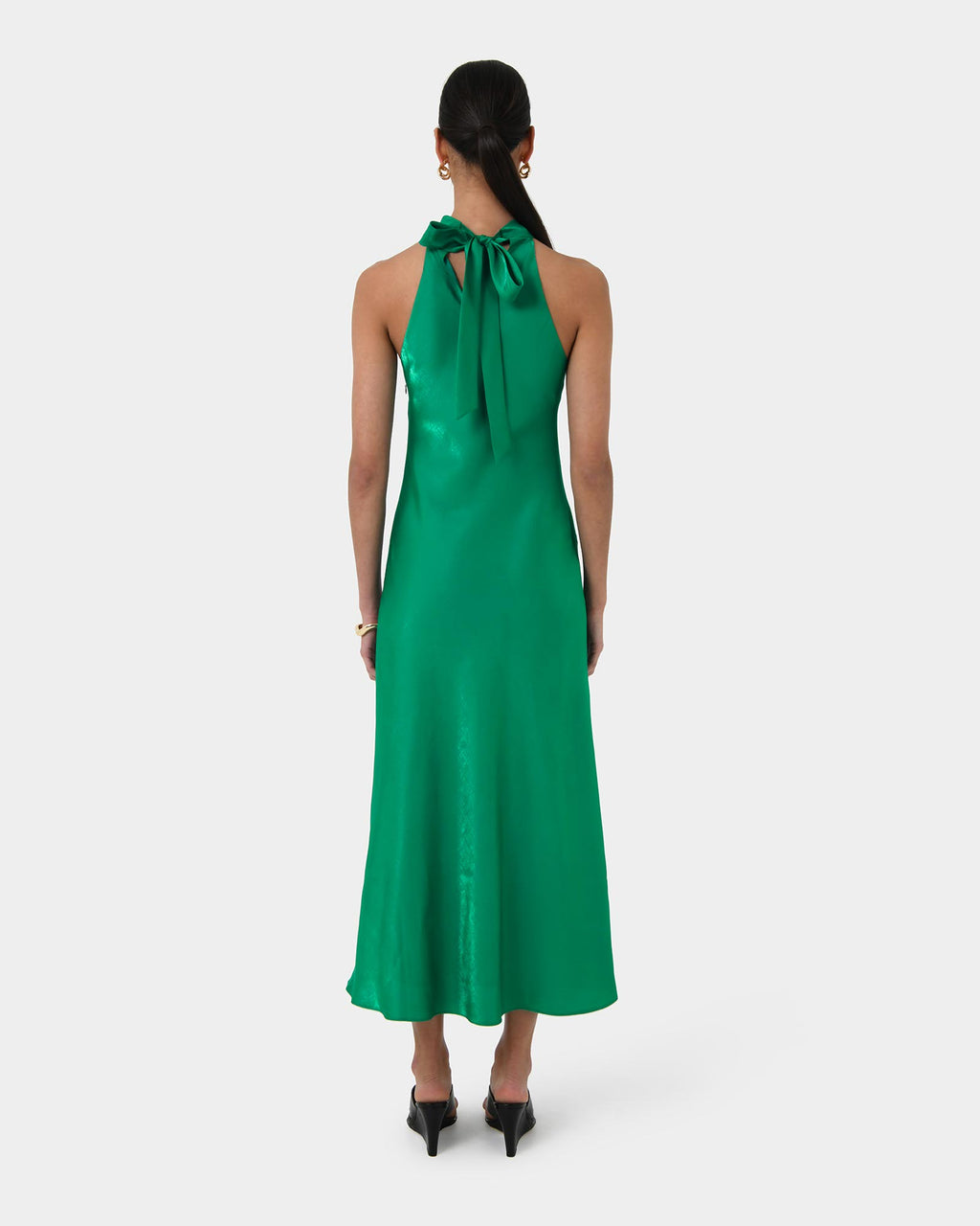 Leana Bias Midi Dress