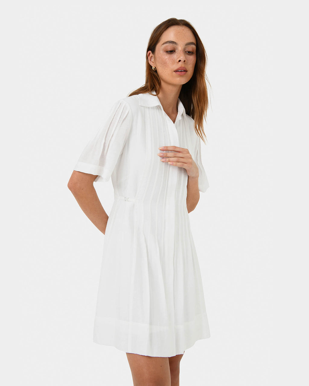 Sunshine Pleated Dress