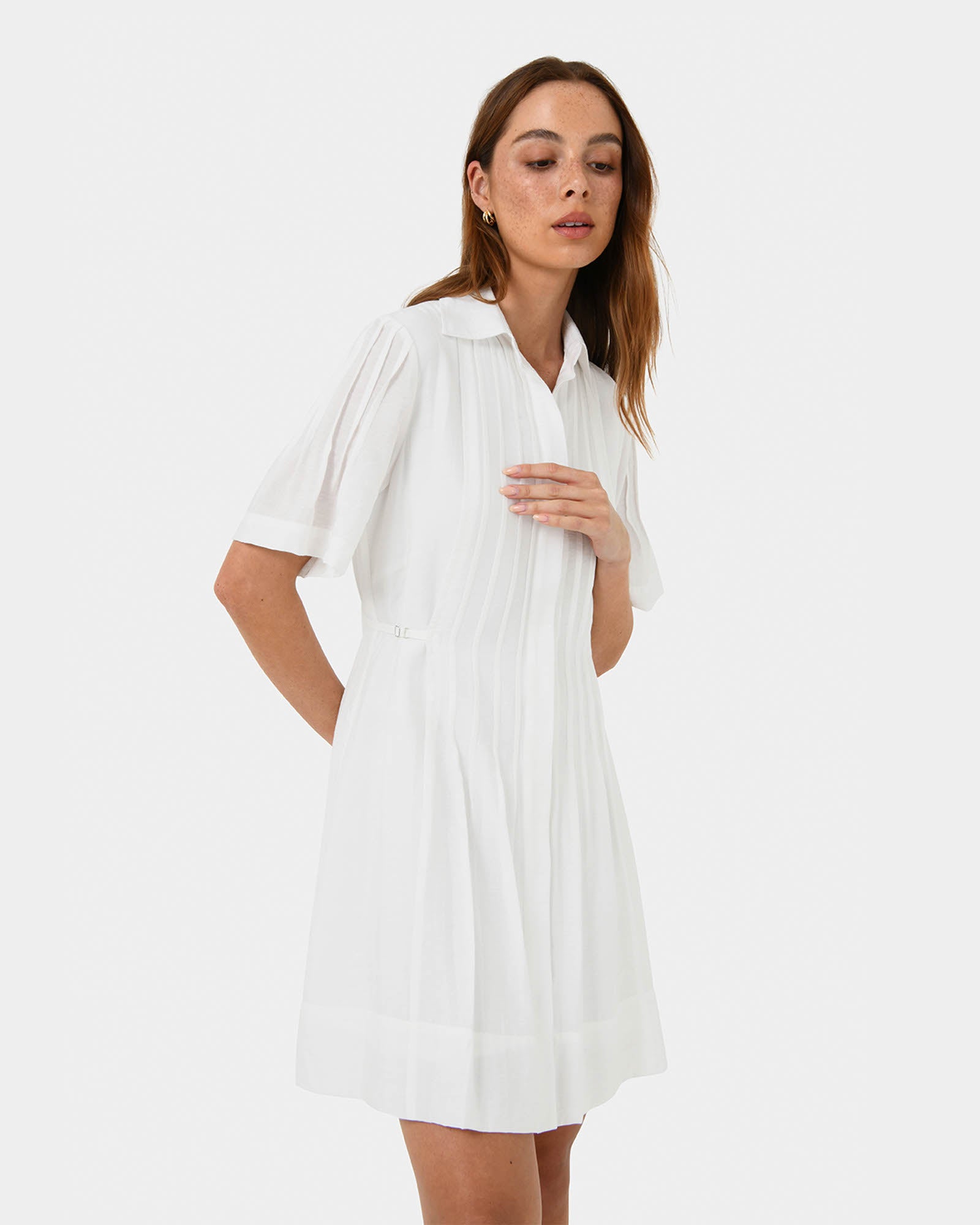 Sunshine Pleated Dress