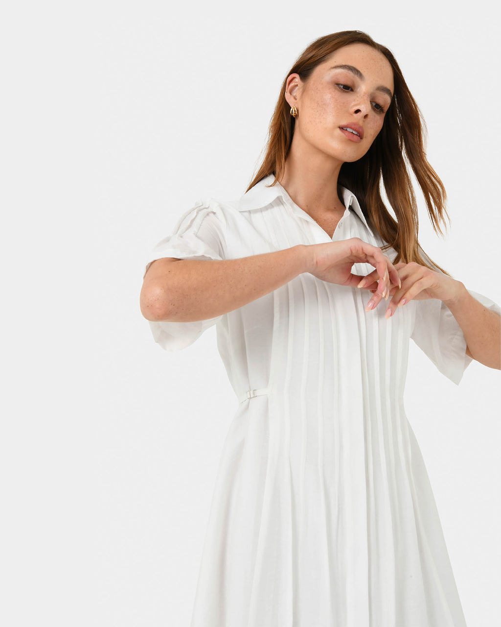 Sunshine Pleated Dress