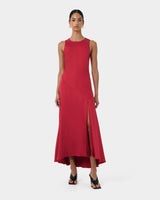 Louisa Satin Bias Dress