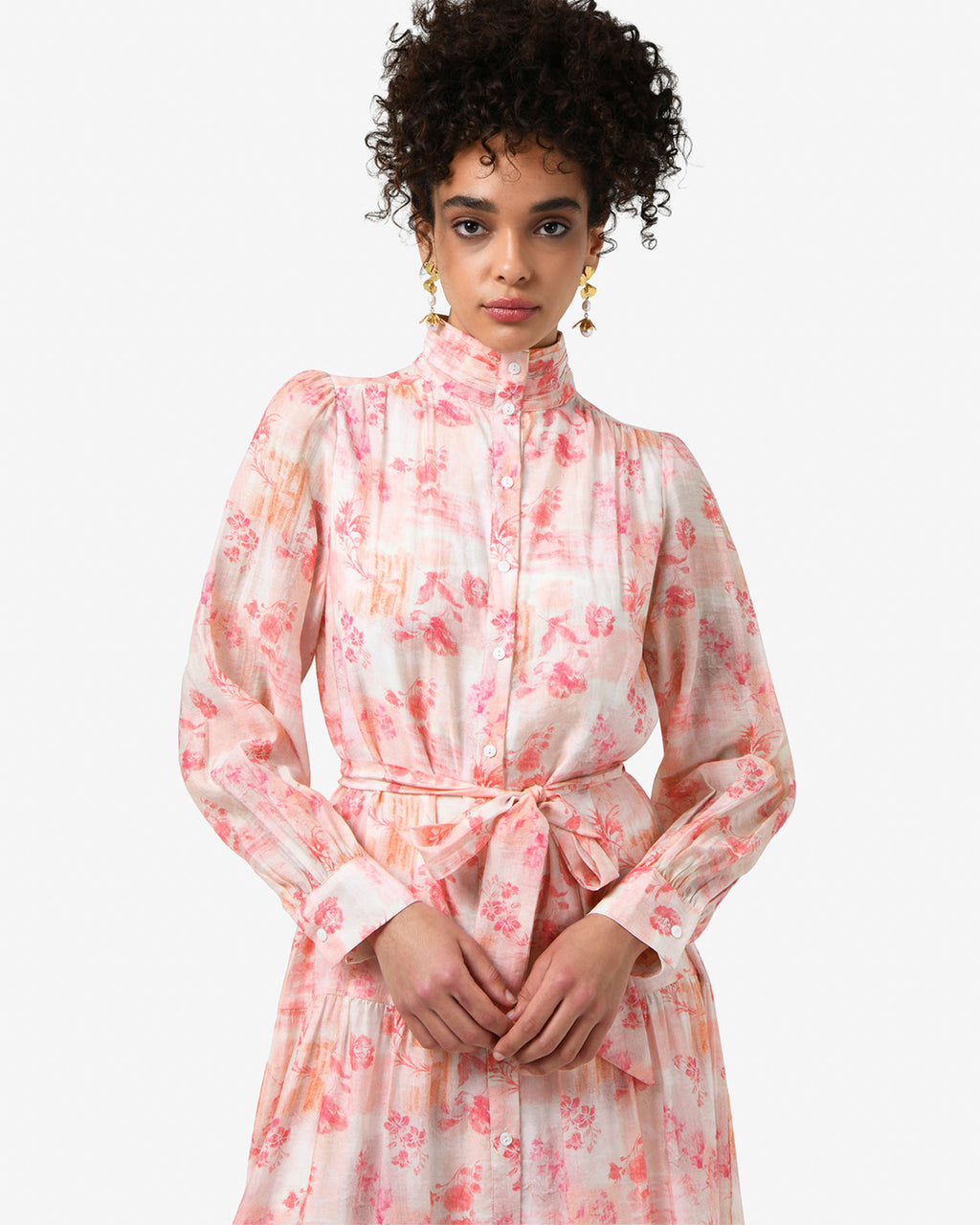 Kalia Midi Floral Dress