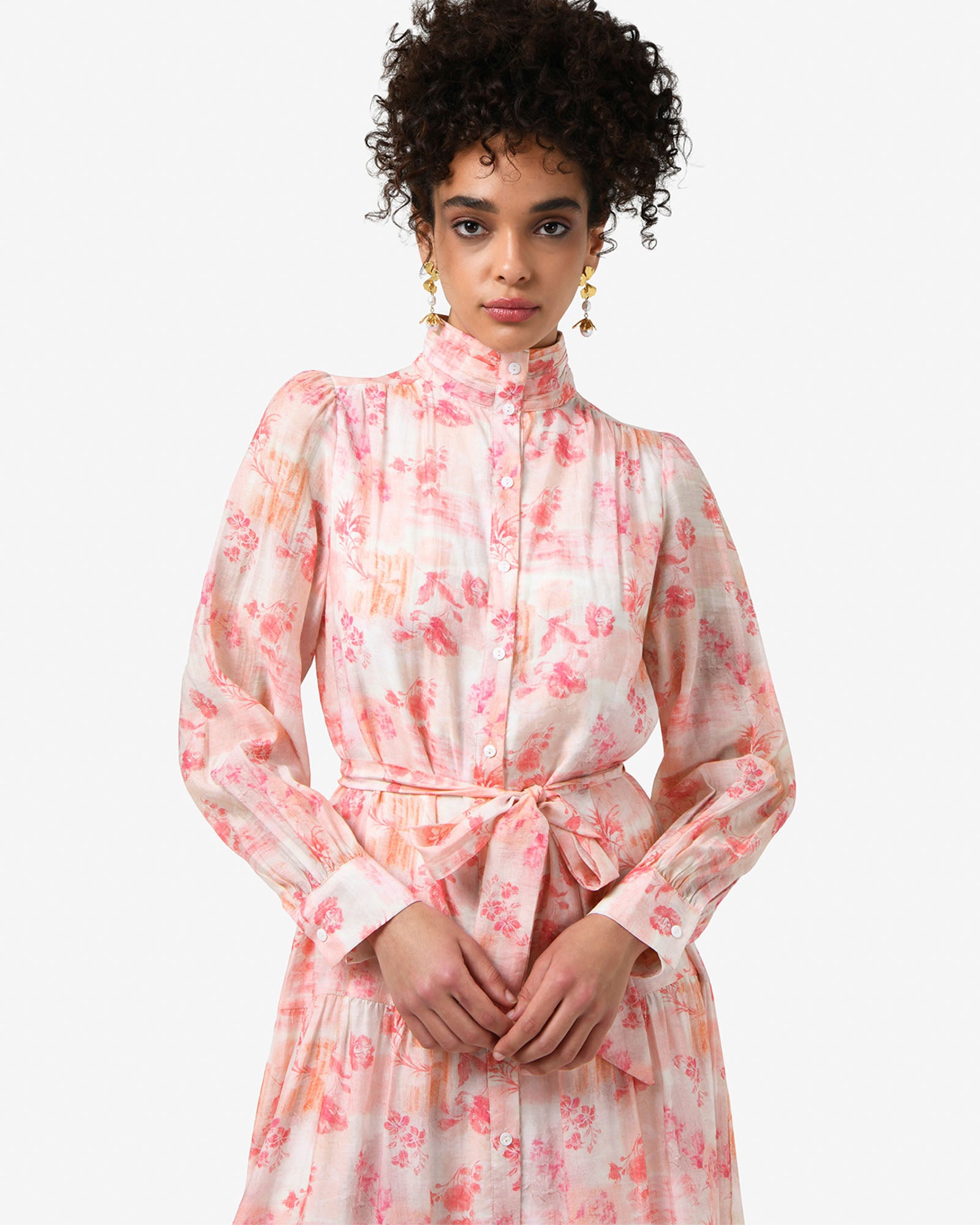 Kalia Midi Floral Dress