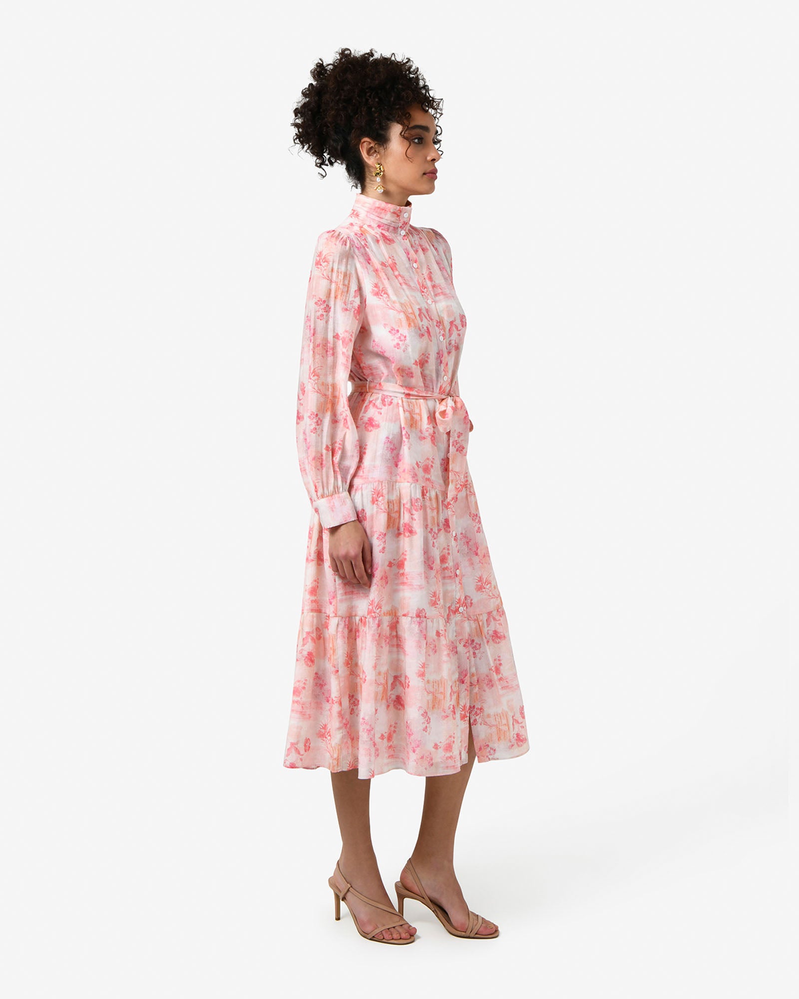 Kalia Midi Floral Dress