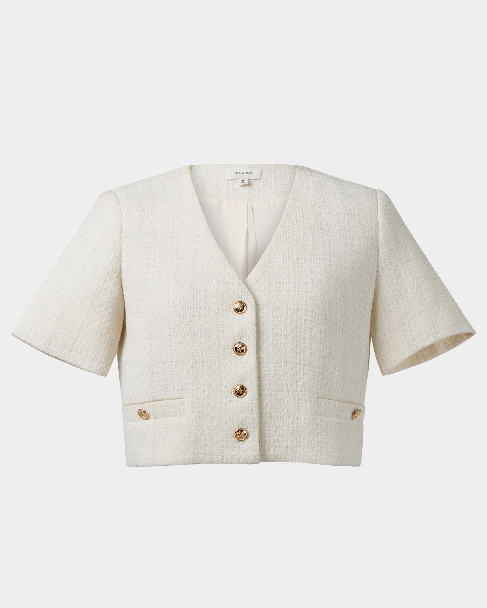 Carmen Tweed Crop Jacket