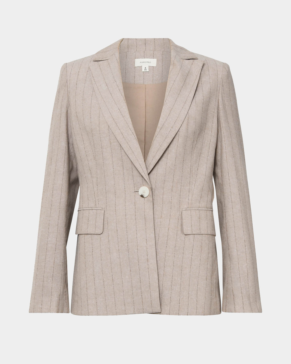 Ria Stripe Cotton Jacket