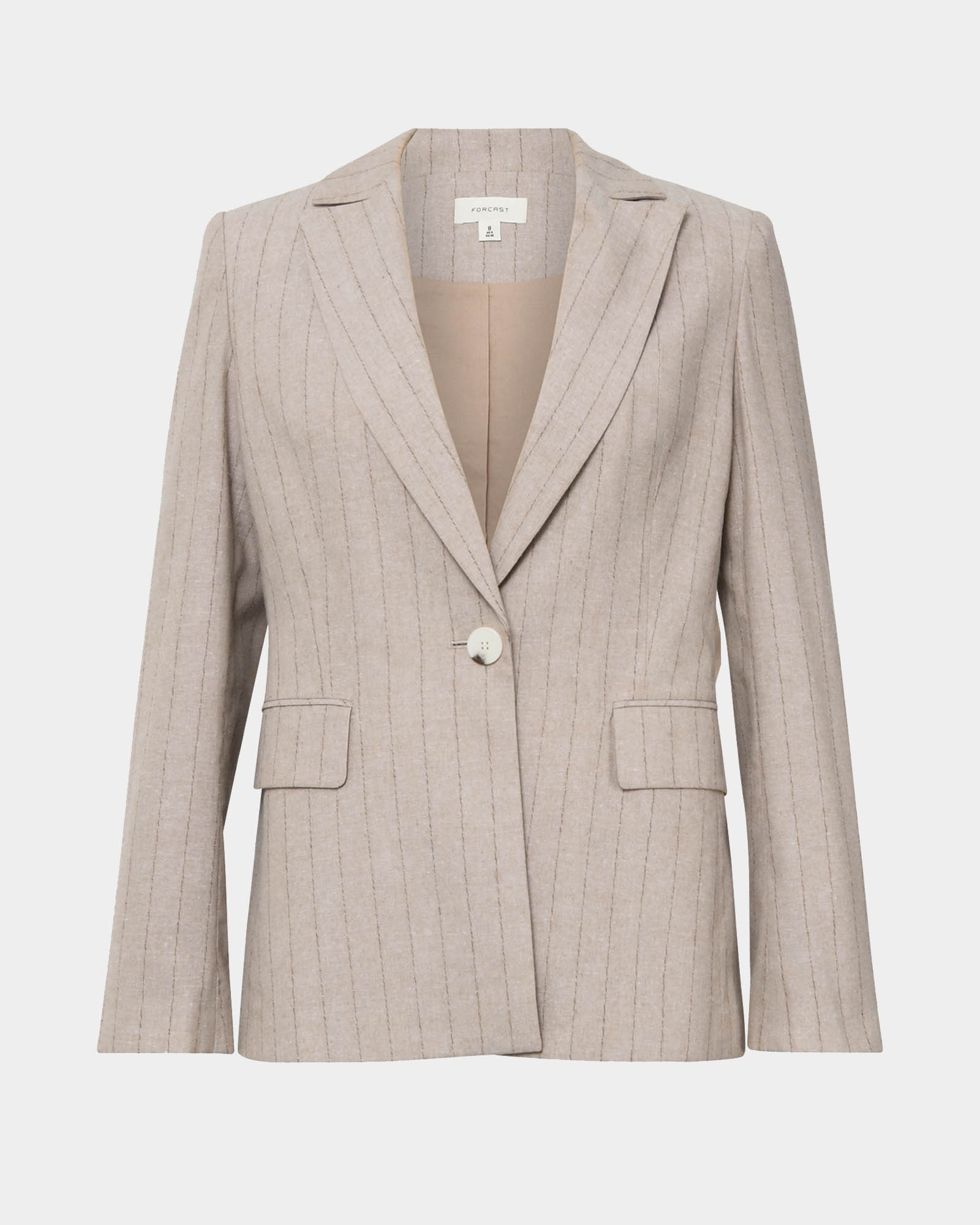 Ria Stripe Cotton Jacket