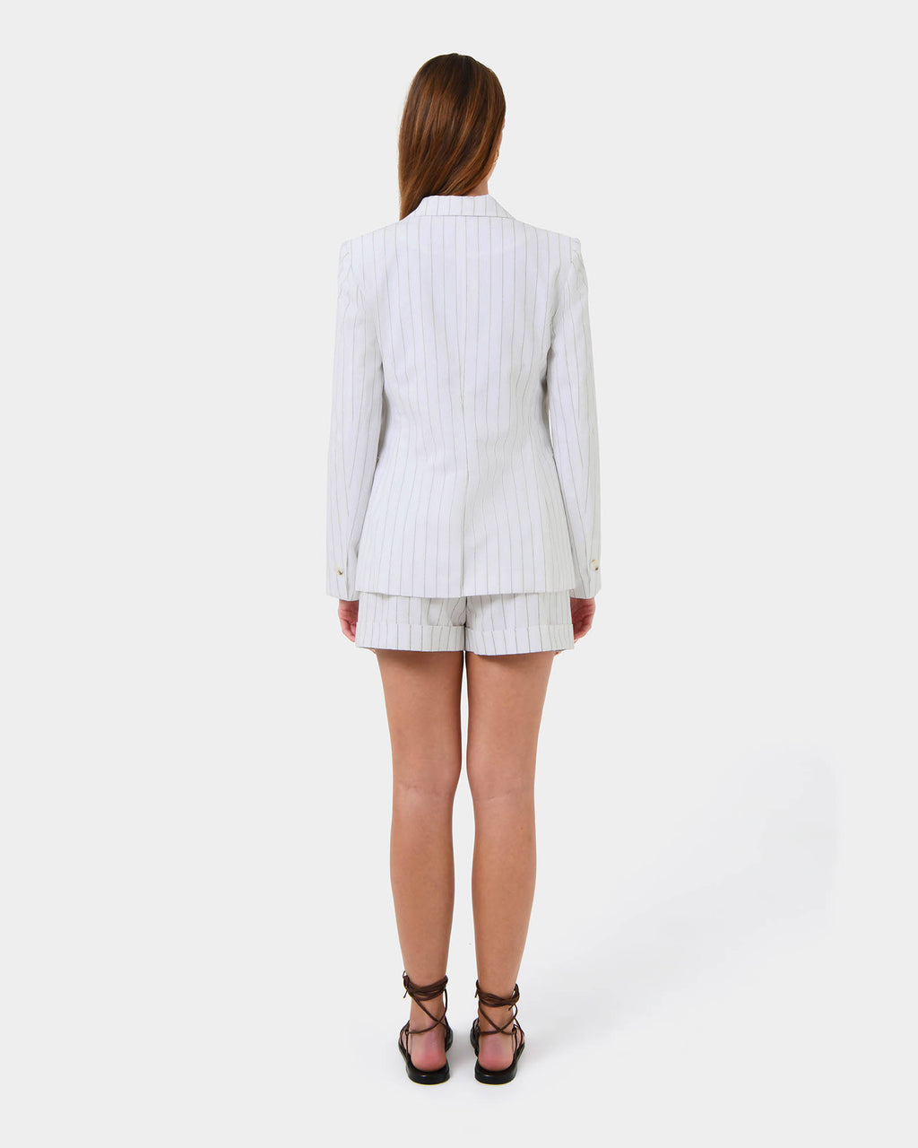 Ria Stripe Cotton Jacket