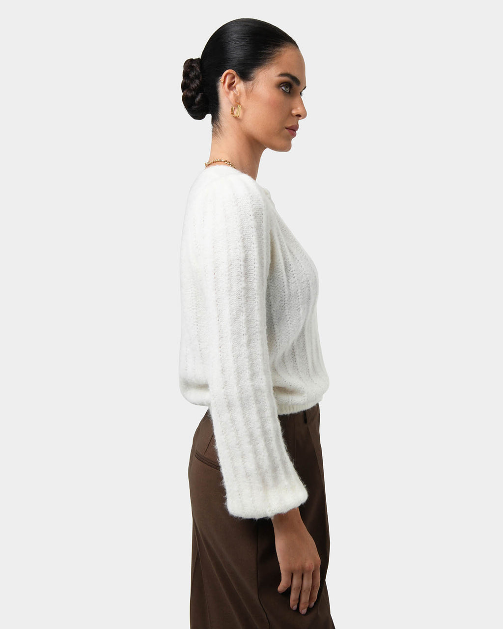 Aura Fluffy Knit Cardigan