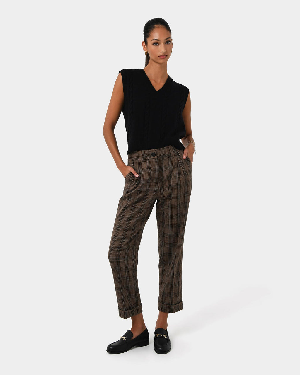 Rulia V-Neck Knit Vest