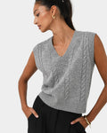 Rulia V-Neck Knit Vest