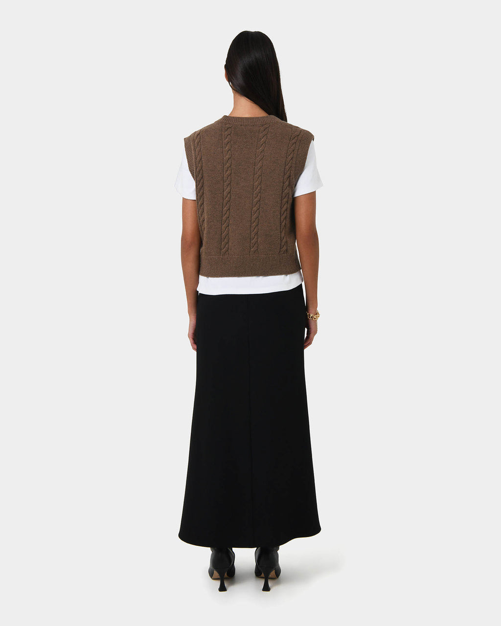 Rulia V-Neck Knit Vest