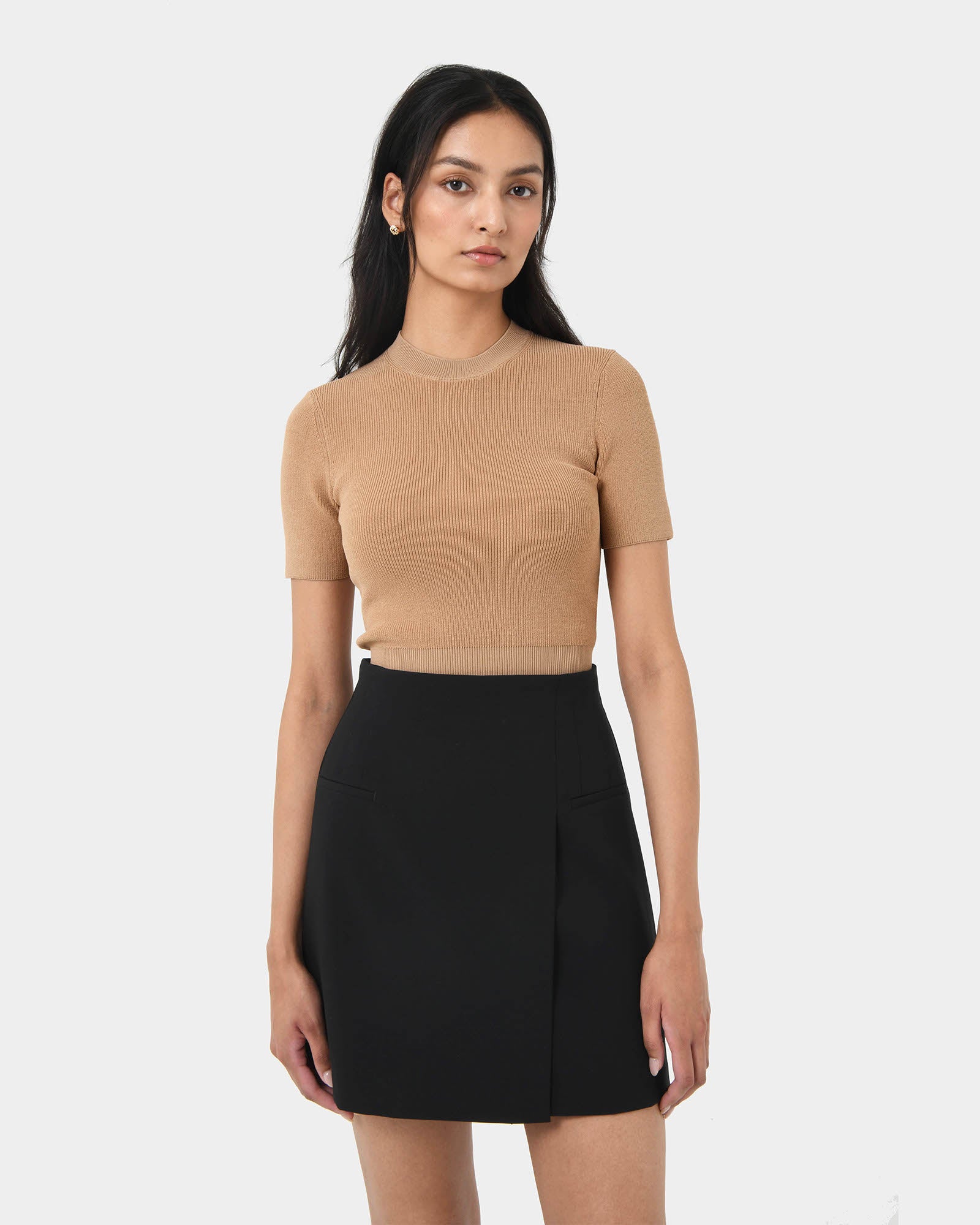 Murphy Crop Knit Top