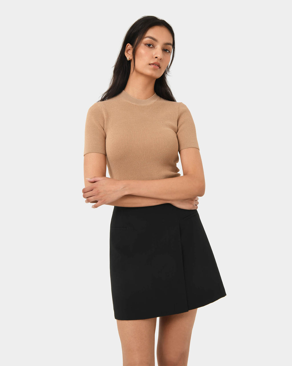 Murphy Crop Knit Top